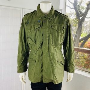 Vintage USA Military Army Green Fatigue Jacket, 40.